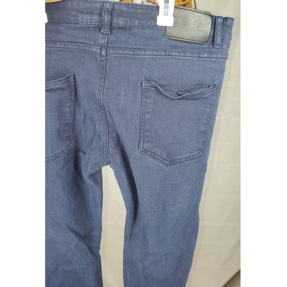 Denim Culture Men’s Blue Skinny Jeans Stretch Fit Size 38x32 - Picture 5 of 6